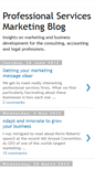 Mobile Screenshot of professionalservicesmarketing.shapingbusiness.com